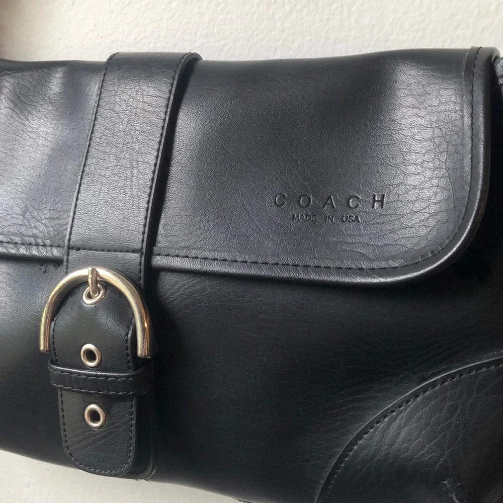 COACH Leather Bag Purse - Picture 2 of 8